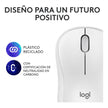 Mouse Bluetooth Logitech M240 Silent Un 90% Silencioso, Wht