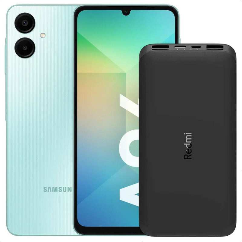 Celular Samsung Galaxy A06 128gb/4gb Vrd + Power Bank 10000