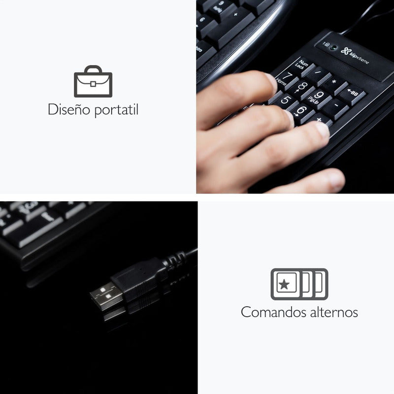 Teclado Usb Numérico Keypad Klip Xtreme Knp-100 Abacus