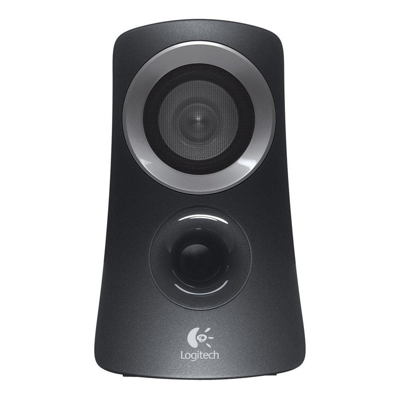 Parlantes Logitech Z313 Sistema 2.1 Subwoofer 25W RMS Control Pod de Volumen y Auriculares PC TV Celular