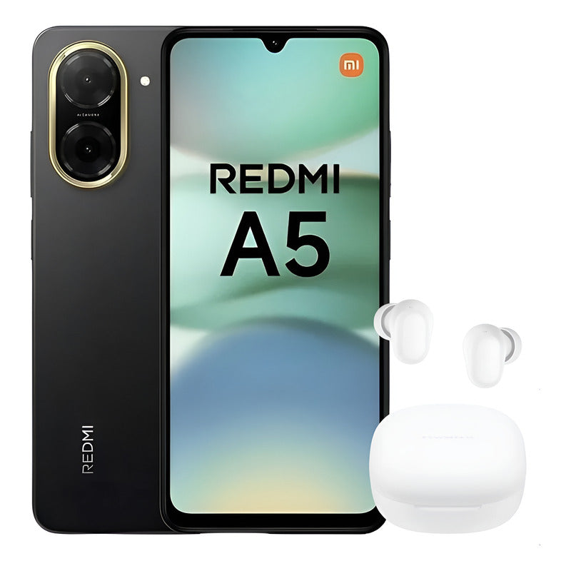 Celular Xiaomi Redmi A5 64gb/3gb Negro + Buds 6 Play