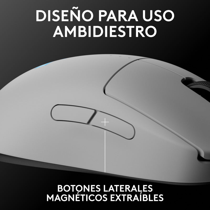 Mouse Gamer Inalámbrico Logitech G Pro 2 Lightspeed, 44k Dpi - Blanco