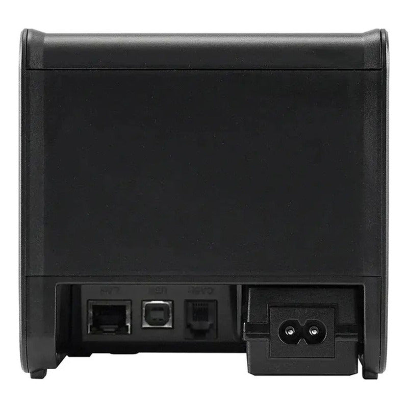 Impresora Térmica Pos 80mm (usb+lan) Alta Velocidad Cortador Negro