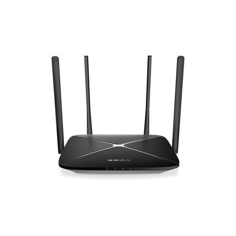 Mercusys Router Wireless Dualband Ac1200 Gigabit Ac12g Veloz Color Plateado
