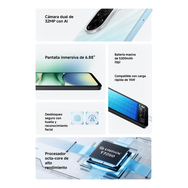 Celular Xiaomi Redmi A5 64gb/3gb Negro + Watch 5 Active