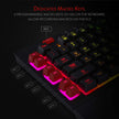 Teclado Gamer Redragon SHIVA K512RGB Iluminación RGB Full Size con Macros y Reposamuñecas