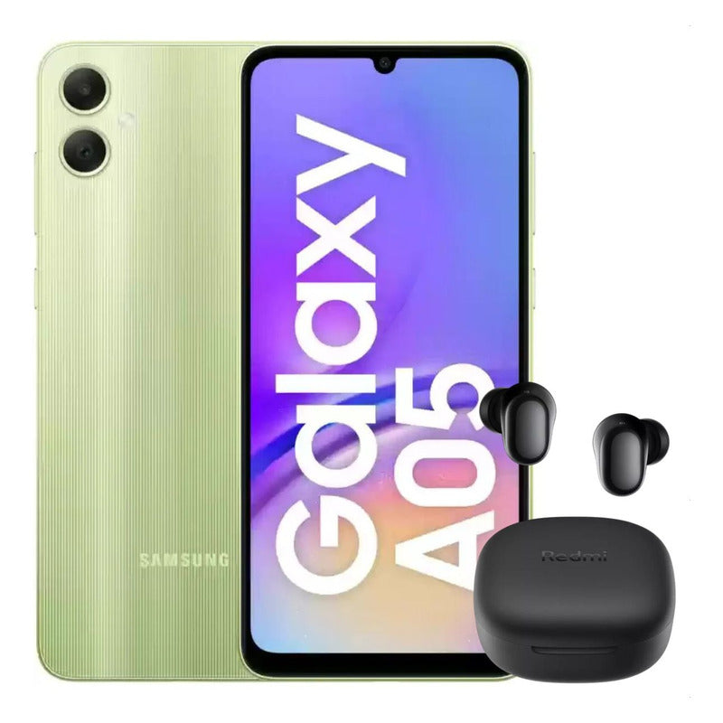 Celular Samsung Galaxy A05 64gb/4gb Verde + Buds 6 Play