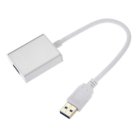Adaptador USB 3.0 a HDMI 1080P para Monitor y Proyector con Resolución Full HD Compatible Windows