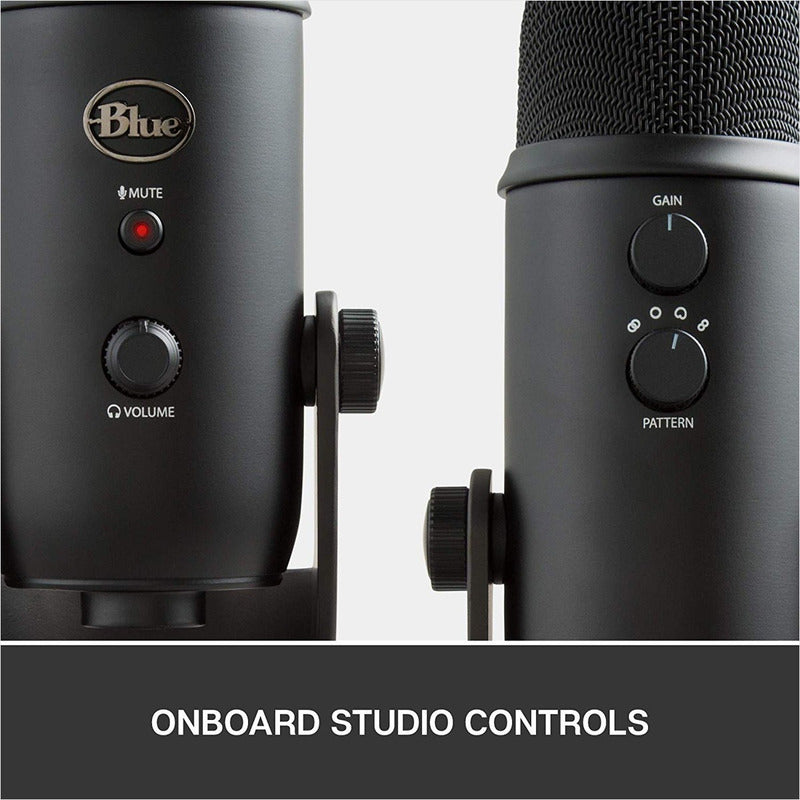 Combo Micrófono Yeti + Radius Iii + Compass, Blue Yeticaster