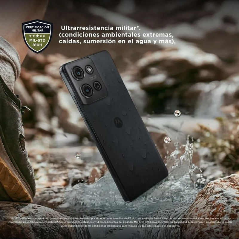 Celular Motorola Moto G75 5g 256gb/8gb Gris + Buds 6 Play