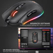 Mouse Gamer Profesional Trust Gxt 900 Qudos / Rgb / 15000dpi