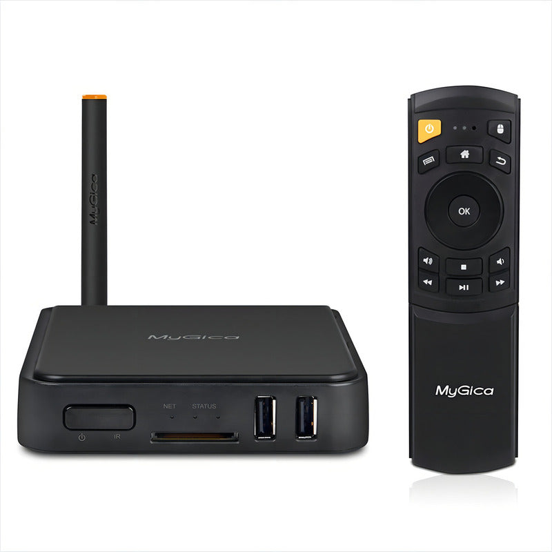 Android Tv Box Mygica Atv329x, Smart Tv, 4k Hdr, H.265, Kodi Color Negro