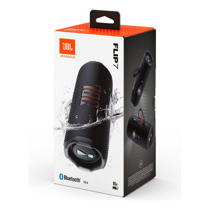 Jbl Flip 7, Altavoz Bluetooth Portátil Impermeable Ip68, Blk