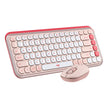 Combo Teclado Y Mouse Bluetooth, Logitech Pop Icon, Rosado