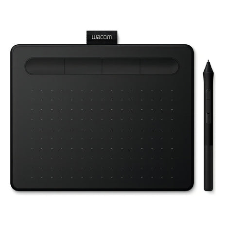 Tableta Gráfica Wacom Intuos CTL-4100 Small Lápiz 4K 4096 Niveles Presión 4 Botones USB PC Mac - Negro
