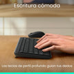 Teclado Bluetooth Inalámbrico Logitech K250 Compacto, Negro