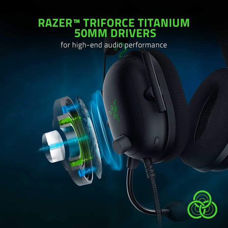 Razer Blackshark V2 Audífonos Gamer con USB Sound Card y THX Spatial Audio 7.1 Caja Original
