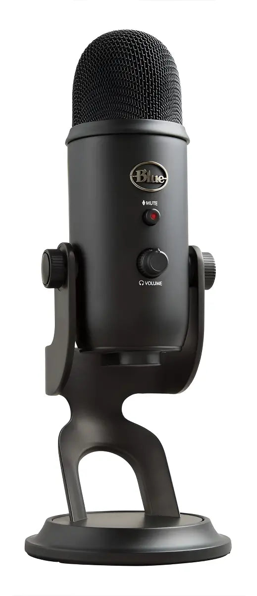 Micrófono Streaming Usb De Condensador Blue Yeti PC/Mac - Negro