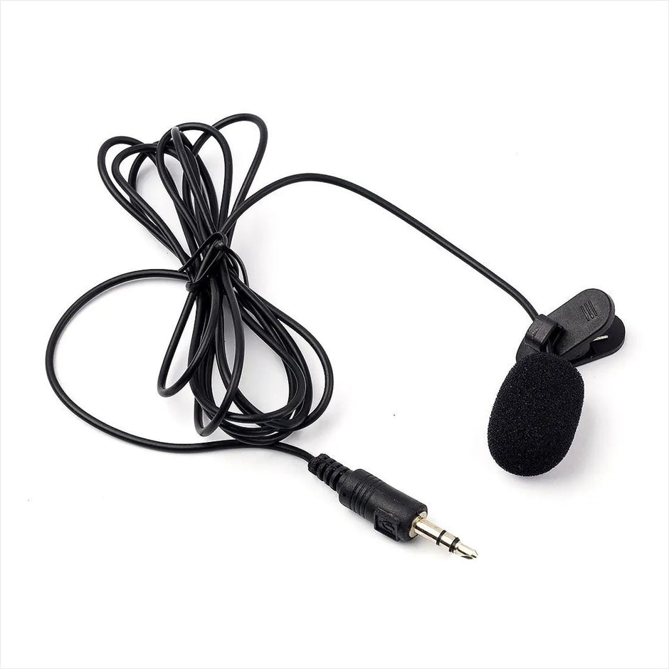 Micrófono De Solapa Anti-ruido Con Clip Para Pc Y Portátil