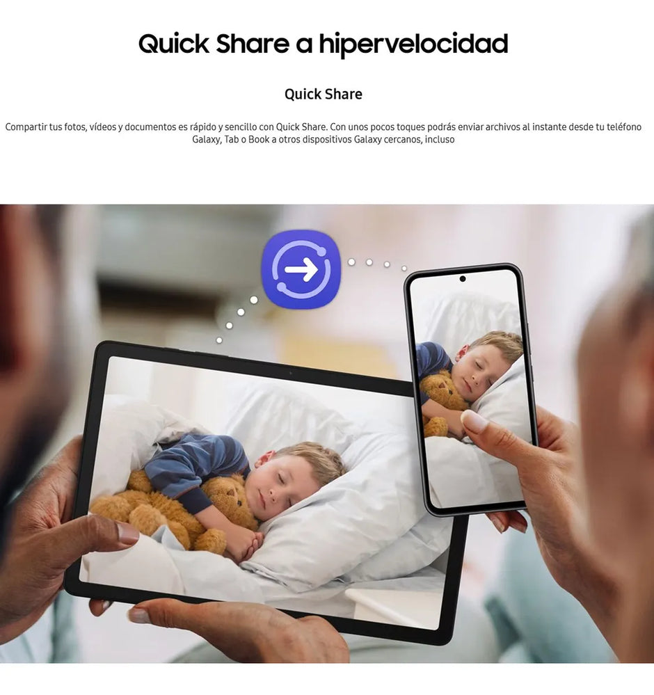 Tablet Samsung Galaxy Tab A9+ Wi-Fi, Pantalla 11.0