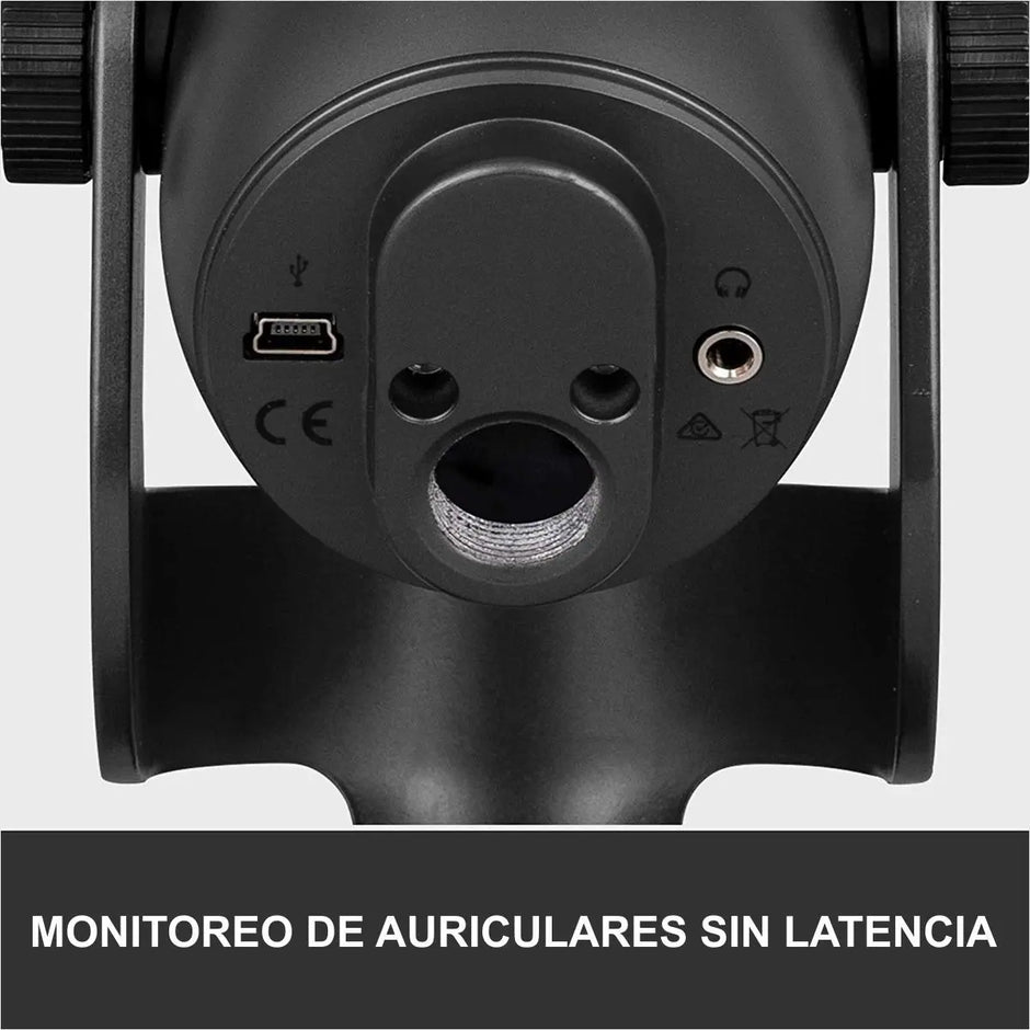 Micrófono Streaming Usb De Condensador Blue Yeti PC/Mac - Negro