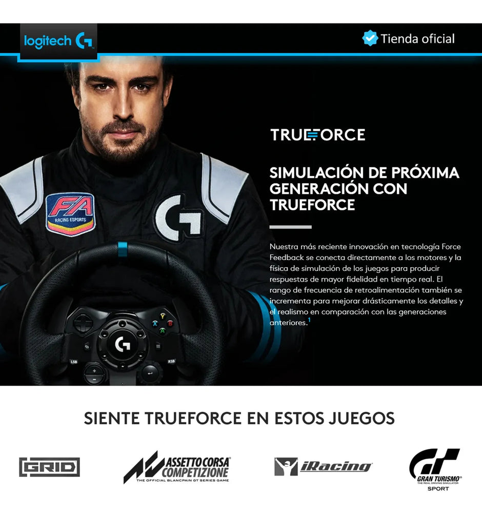 Racing Combo Timón Logitech G920 Xbox + Palanca + Soporte 5