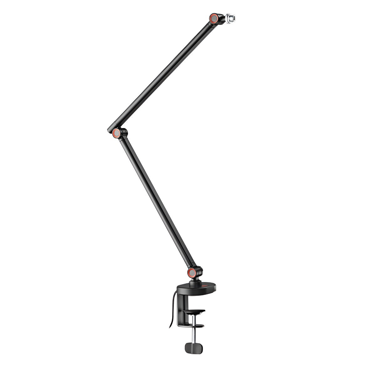 Soporte/Brazo Universal Slim Articulado para Micrófono TechGo SPMC-02 con Iluminación RGB