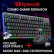 Combo Gamer Redragon Teclado Semi-mecánico K509 + Mouse M601