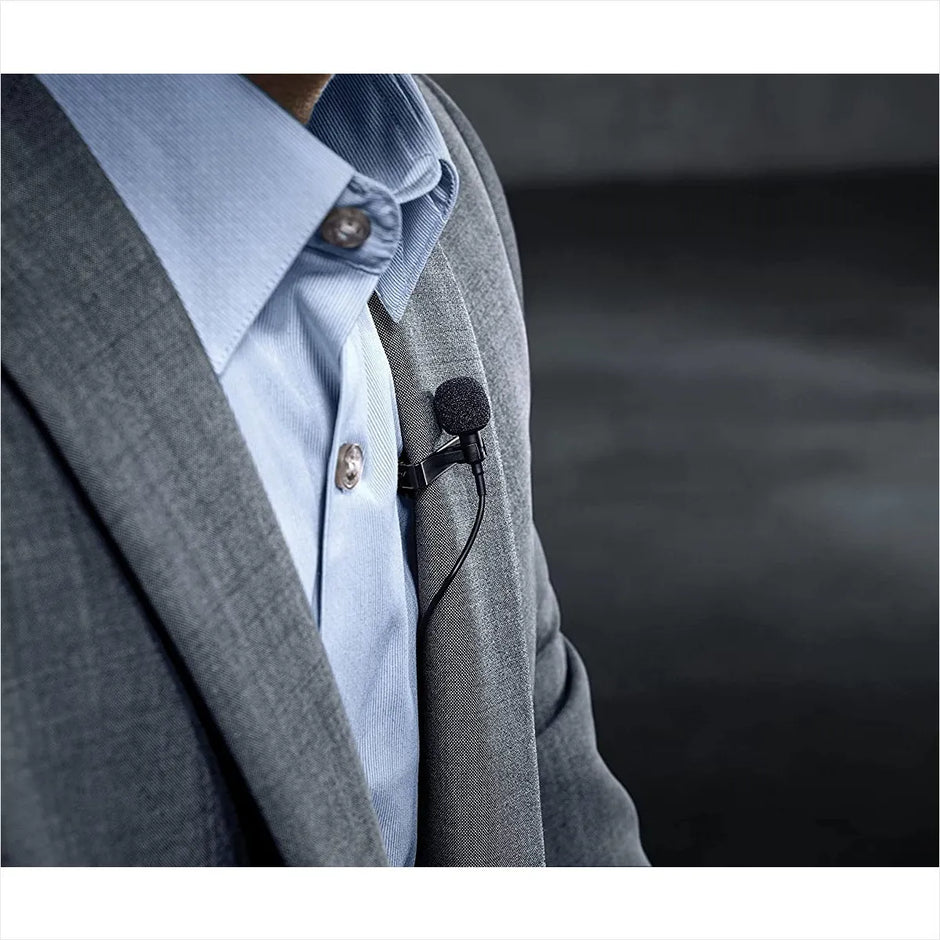 Micrófono De Solapa Anti-ruido Con Clip Para Pc Y Portátil