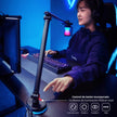 Soporte/Brazo Universal Slim Articulado para Micrófono TechGo SPMC-02 con Iluminación RGB