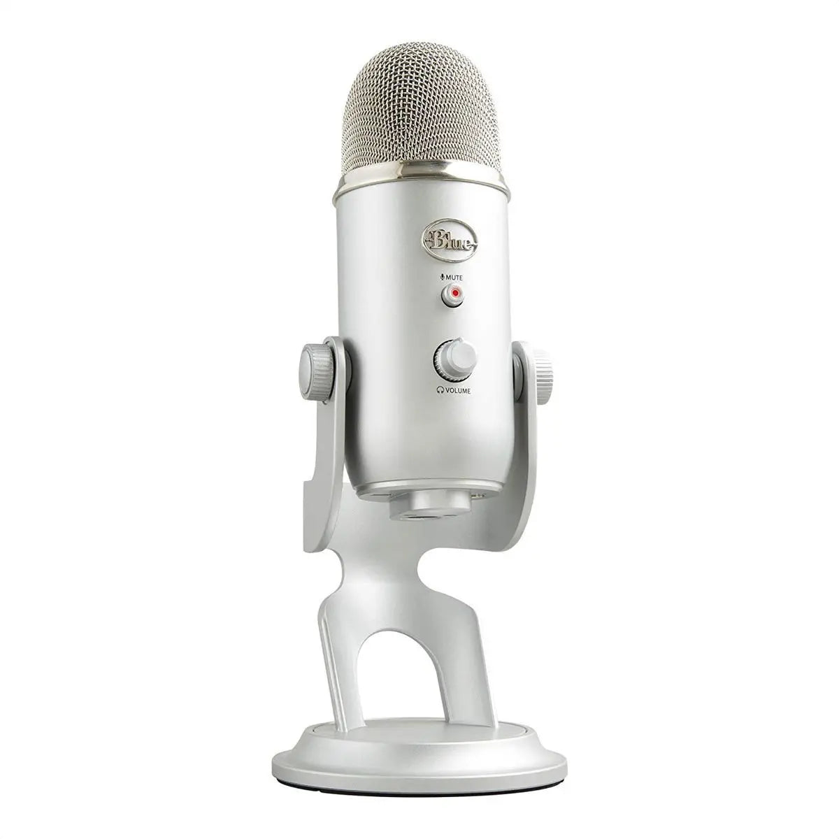 Micrófono Streaming Usb De Condensador Blue Yeti PC/Mac - Silver