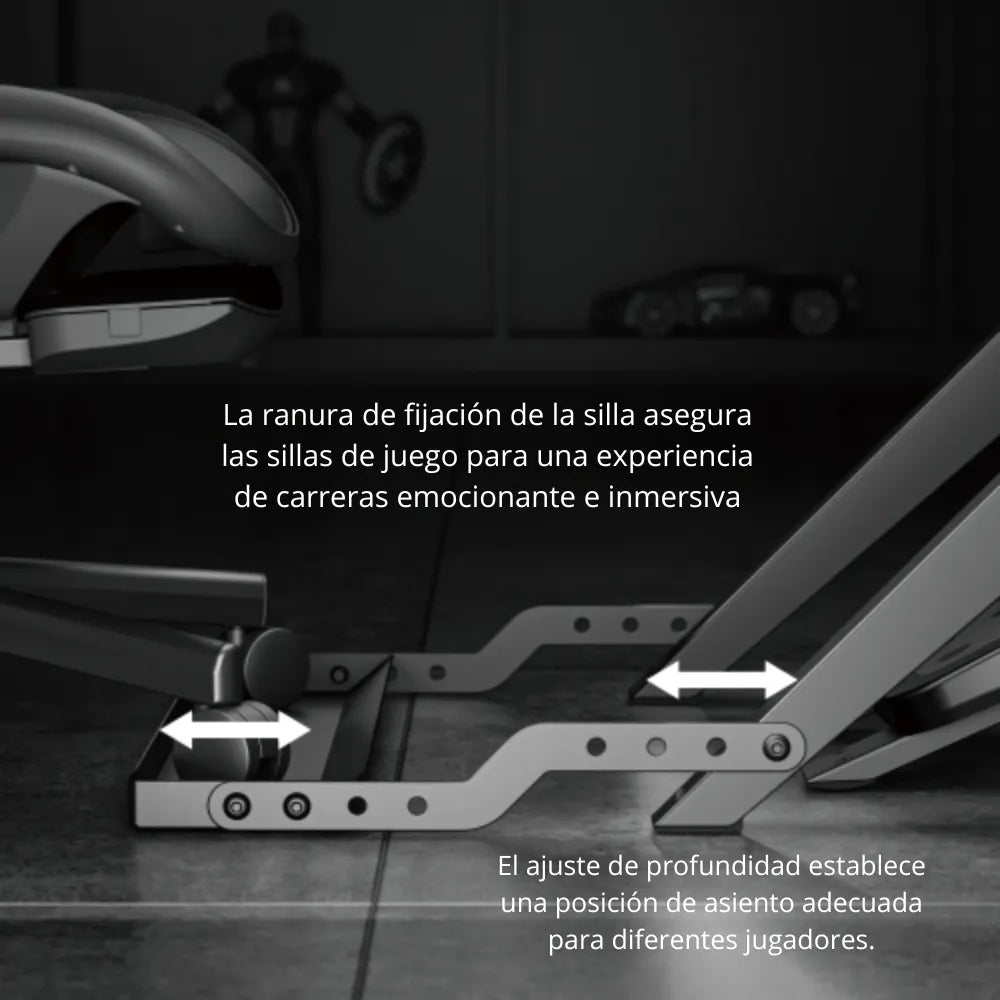 Racing Combo Timón Logitech G920 Xbox + Palanca + Soporte 5