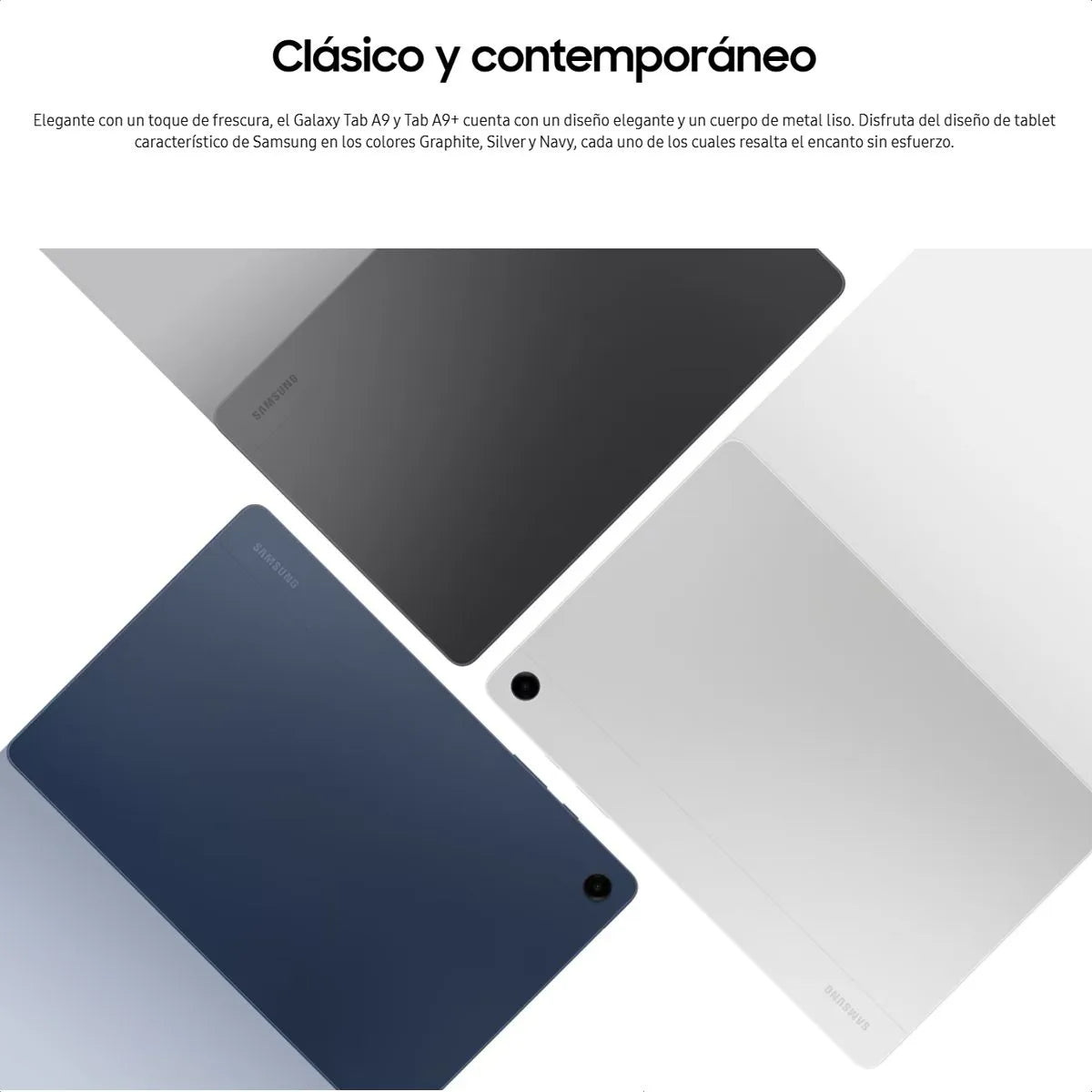 Tablet Samsung Galaxy Tab A9+ Wi-Fi, Pantalla 11.0