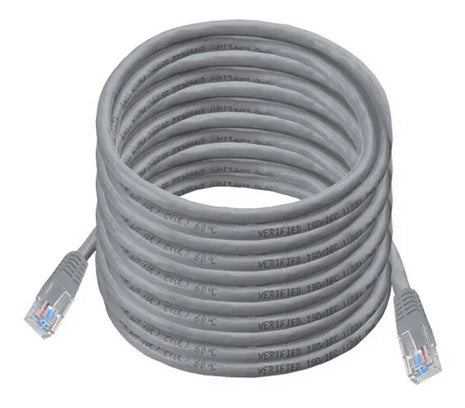 Cable Rj45 Patch Cord Certificado Cat6 De 10.0 Metros