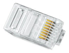 Conector De Red Terminal Rj45 Cat 5e / Bolsa X 100 Unidades