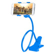 Soporte Holder Flexible De 60cm / Clip Para Celulares, Azul
