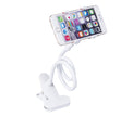 Soporte Holder Flexible De 60cm / Clip Para Celulares, Blanco