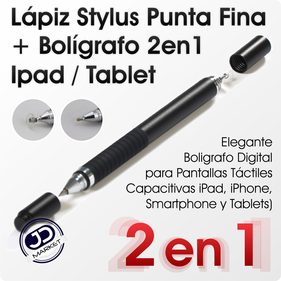 Lápiz Digital Punta Fina, Táctil Y Bolígrafo, Celular/tablet