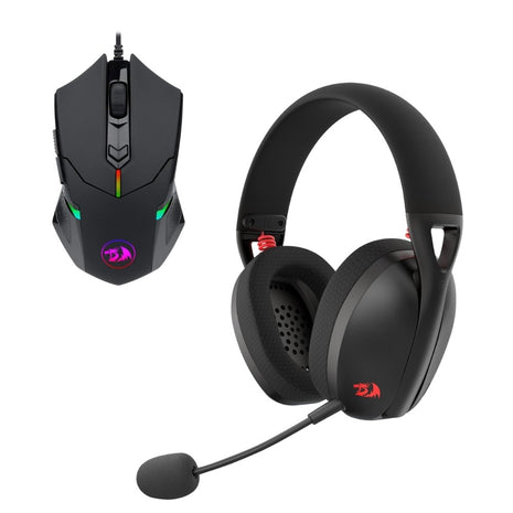 Combo Gamer Redragon Diadema Wireless H848 IRE PRO + Mouse RGB M601-RGB Centrophorus 2