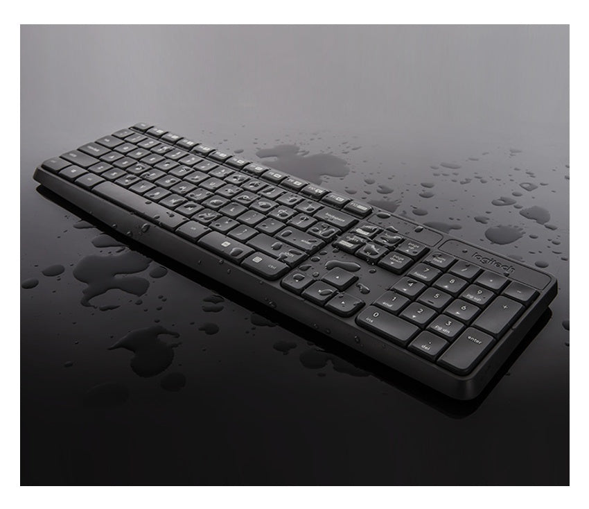 Combo Teclado Multimedia Y Mouse Inalámbricos Logitech Mk235