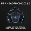 Logitech G935, Diadema Gamer Inalámbrica 7.1 / Rgb Lightsync