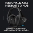 Logitech G935, Diadema Gamer Inalámbrica 7.1 / Rgb Lightsync