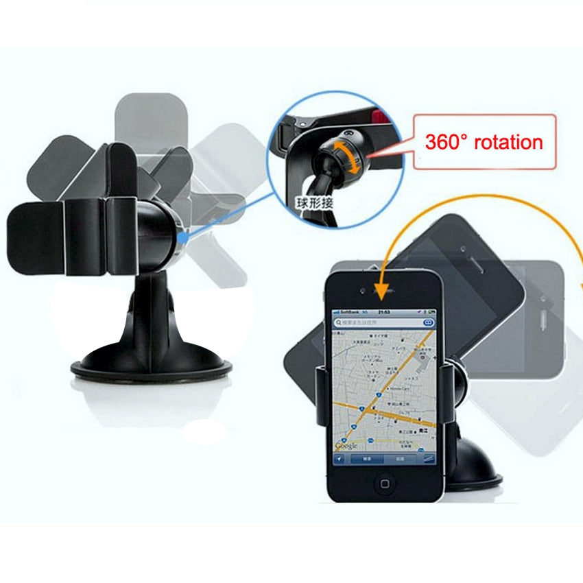 Soporte Carro Universal De Mordaza Celular, iPhone, Jd Ph-03