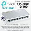 Switch De Escritorio De 8 Puertos 10/100, Tp-link Tl-sf1008d