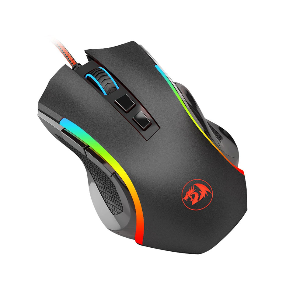 Mouse Gamer Redragon M607 Griffin, Rgb, 7200dpi, 8 Botones