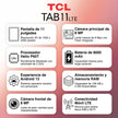 Tablet TCL Tab 11 4G LTE + Flip Case + T-Pen, Pantalla 11” 2K NXTVISION 128GB/4GB 8MP 8000mAh - Gris