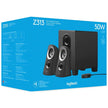 Parlantes Logitech Z313 Sistema 2.1 Subwoofer 25W RMS Control Pod de Volumen y Auriculares PC TV Celular