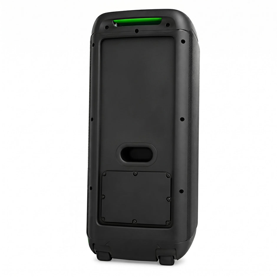 Parlante Klip Xtreme BoomFire Pro KLS-662 Bluetooth 3000W con Ruedas y Micrófono Inalámbrico