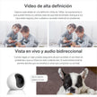 Cámara WiFi TP-Link Tapo C200 360° Full HD 1080p Visión Nocturna Audio Bidireccional Monitor Bebé Alexa + Micro SD 256GB