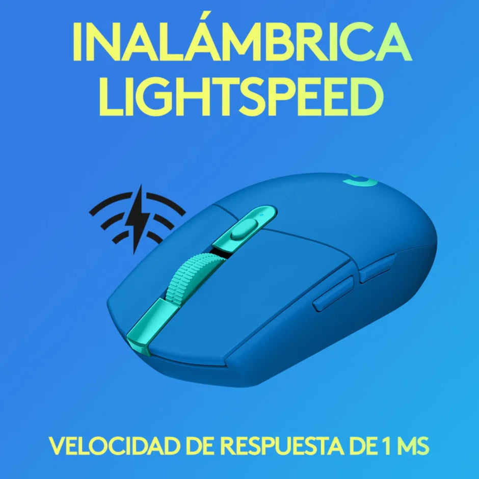 Logitech Diadema Gamer G435 Inalámbrica + Mouse Gamer G305